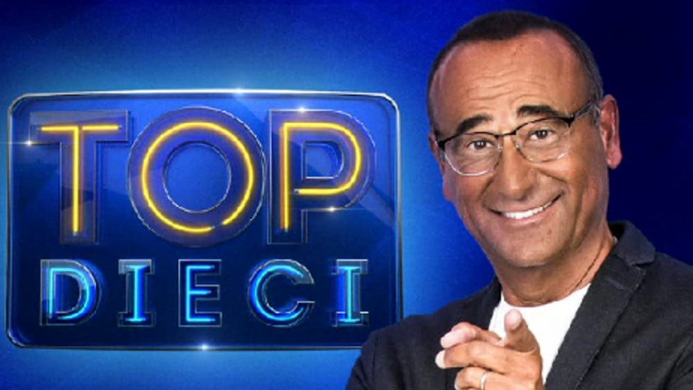 Carlo Conti is back with Top Dieci in prime time on Rai1